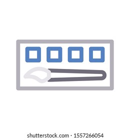 colour vector colour line icon