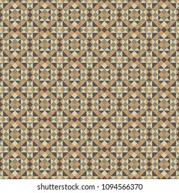   Coloured abstract background in the form of a mosaic in brown-grey tones 