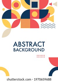 Coloured abstract geometric background - Geometric Design