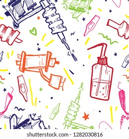 Coloured background illustration.
