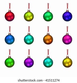 Coloured balls