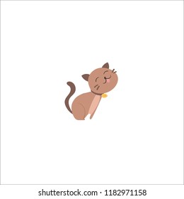 coloured cats vector collection