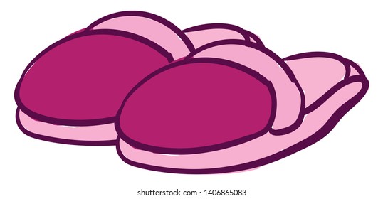 Slippers Drawing Images, Stock Photos & Vectors | Shutterstock