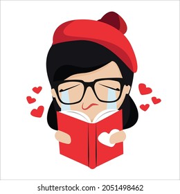 coloured girl avatars vector illustration