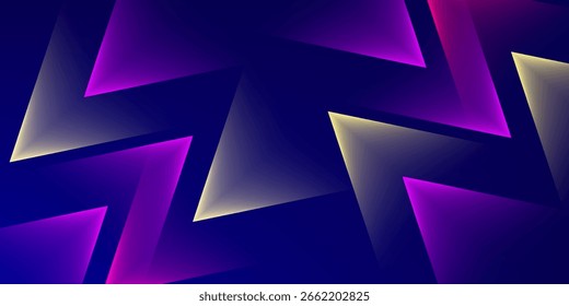 Coloured neon lights dark background vector design in eps 10