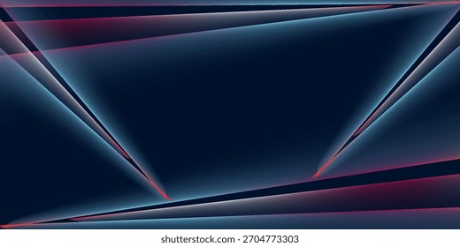 Coloured neon lights dark background vector design in eps 10