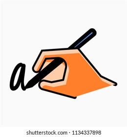 Coloured outline learn pixel perfect vector icon