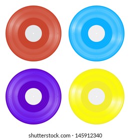 Coloured vinyls records