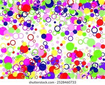 Fundo abstrato colorido 3d renderização de partículas, papel colorido aplique. 