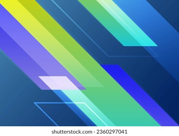 Farbiger abstrakter Hintergrund. Moderne abstrakte Decken, minimales Cover-Design. Farbiger geometrischer Hintergrund, Vektorgrafik.