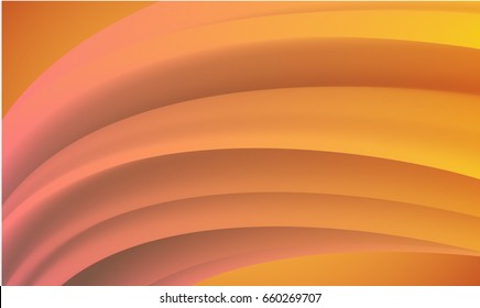 Colourful abstract background twisted tubes for advertising, vector illustration