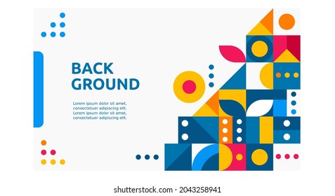 Colourful abstract background vector illustration