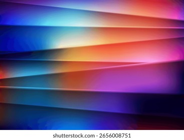Diseño de fondo borroso abstracto colorido