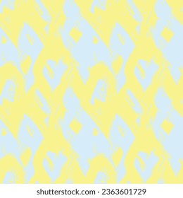 Colourful Abstract Brush strokes pattern design for fashion textiles, graphics and crafts