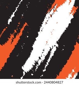 Colourful Abstract Brush strokes pattern design for fashion textiles, graphics and crafts