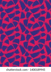 Colourful Abstract Brushstroke Seamless Pattern Background