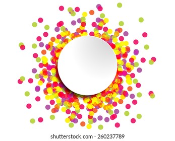 Colourful abstract design for use as a background