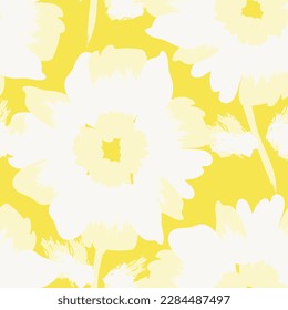 Colourful Abstract Floral seamless pattern design for fashion textiles, graphics, backgrounds and crafts