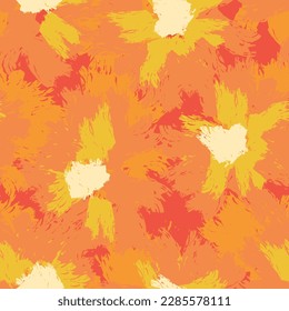 Resumen de color Diseño de patrones sin costura floral para textiles de moda, gráficos, fondos y artesanías