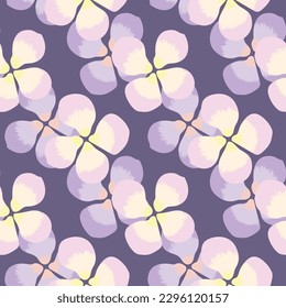 Colourful Abstract Floral seamless pattern design for fashion textiles, graphics, backgrounds and crafts