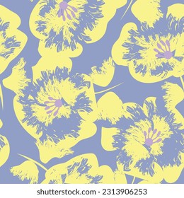 Resumen de color Diseño de patrones sin costura floral para textiles de moda, gráficos, fondos y artesanías