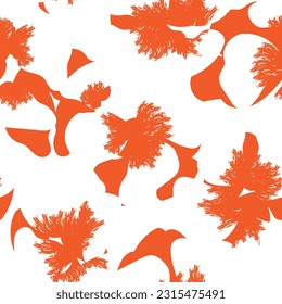 Colourful Abstract Floral seamless pattern design for fashion textiles, graphics, backgrounds and crafts