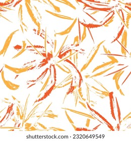 Colourful Abstract Floral seamless pattern design for fashion textiles, graphics, backgrounds and crafts