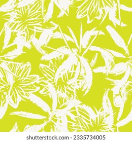 Colourful Abstract Floral seamless pattern design for fashion textiles, graphics, backgrounds and crafts