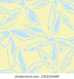 Colourful Abstract Floral seamless pattern design for fashion textiles, graphics, backgrounds and crafts