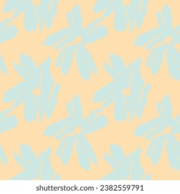 Colourful Abstract Floral seamless pattern design for fashion textiles, graphics, backgrounds and crafts