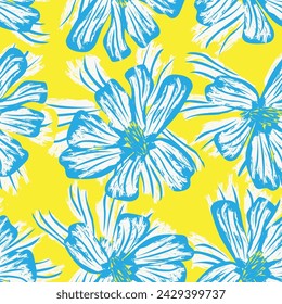 Diseño sin costura floral abstracto colorido del modelo para los textiles de la moda, los gráficos, los fondos y las artesanías