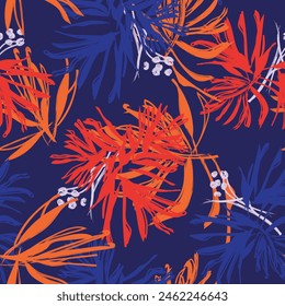 Colorido Abstractas Floral diseño sin costuras para textiles de moda, gráficos, fondos y artesanías