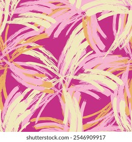 Colorido Abstrato Floral design de padrão sem costura para têxteis de moda, gráficos, fundos e artesanato