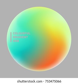 Colourful abstract gradient for all kinds of branding projects, or just to create the artwork. Abstract a unique colourful orb for brand designs, app interfaces, or even phone backgrounds.