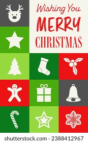 Colourful abstract greeting card with ornaments. Modern design. Vector illustration