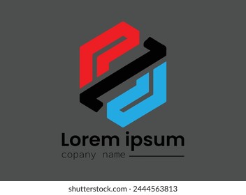 Colourful abstract logo template
,Abstract logo transparent overlapping swirl shapes modern clean business icon,Gradient logo with abstract shape,