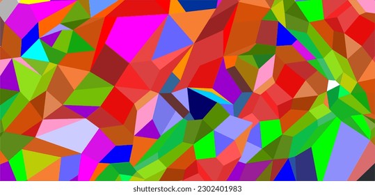 fondo colorido de mosaico abstracto