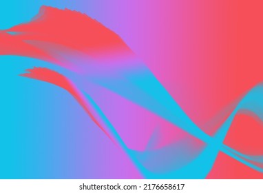colourful abstract shape use for website