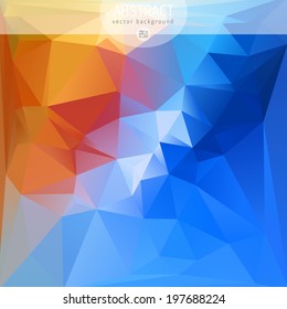 colourful abstract triangle design background colour straight star colourful abstraction background scene multicolor digital space performance fashionable artistic partnership fancy science original f