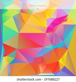 colourful abstract triangle design scene colour color line star colourful conceptual scene multicolored digital space performance trendy aesthetic contract luxurious science original futuristic award
