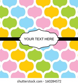 Colourful background for your text Eps-10