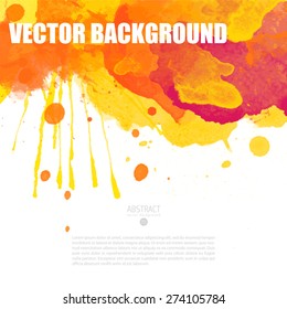 colourful banner templates with watercolor paint splatter conceptual scene ideal for several user design for partnership documents advertising and placards star colorful background scene paint colourf