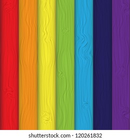 Colourful boards Background  vector Illustration.