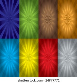 Colourful bright background with exploding abstract design