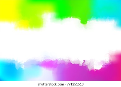 colourful brush Paint background, Abstract ,vector illustration
