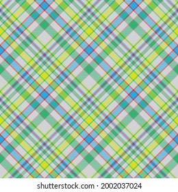 Colourful Chevron Plaid Tartan textured Seamless pattern design suitable for fashion textiles and graphics