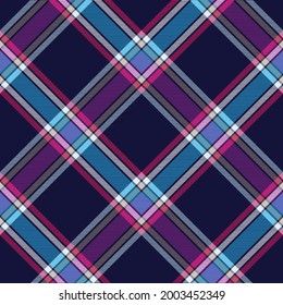 Colourful Chevron Plaid Tartan textured Seamless pattern design suitable for fashion textiles and graphics