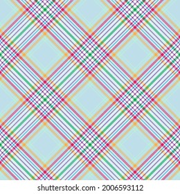 Colourful Chevron Plaid Tartan textured Seamless pattern design suitable for fashion textiles and graphics