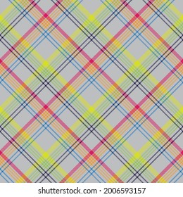 Colourful Chevron Plaid Tartan textured Seamless pattern design suitable for fashion textiles and graphics