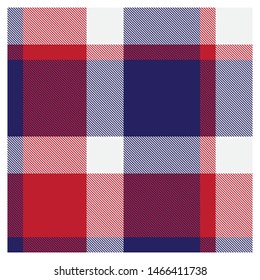 Colourful Classic Modern Plaid Tartan Seamless Print Pattern